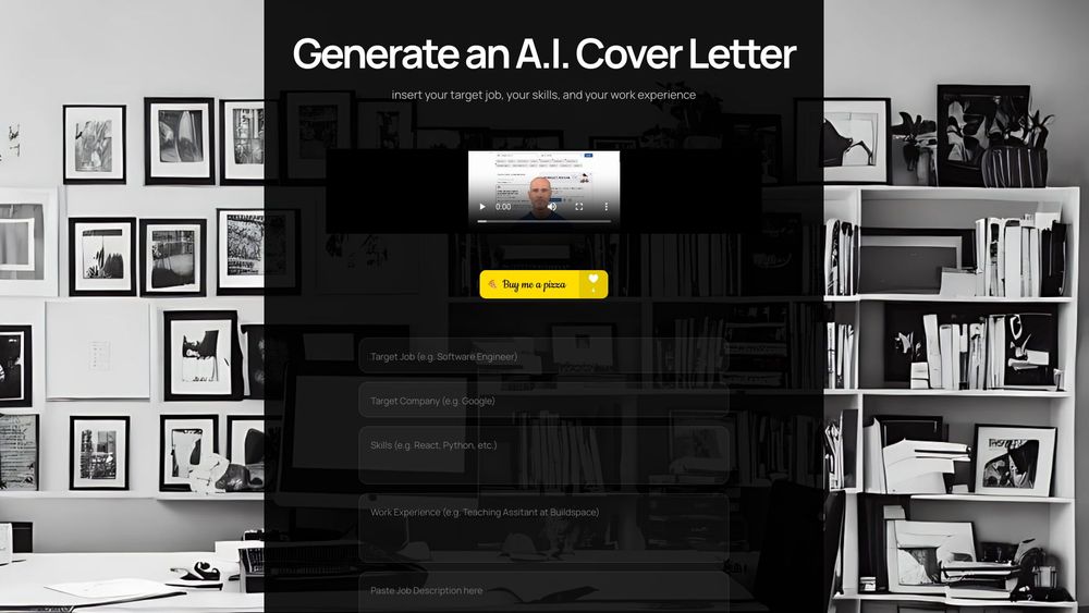 image for A.I. Cover Letter