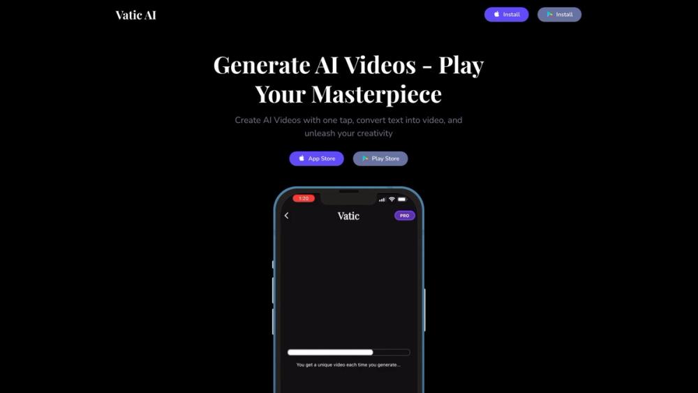 image for Vatic - AI Video Generator