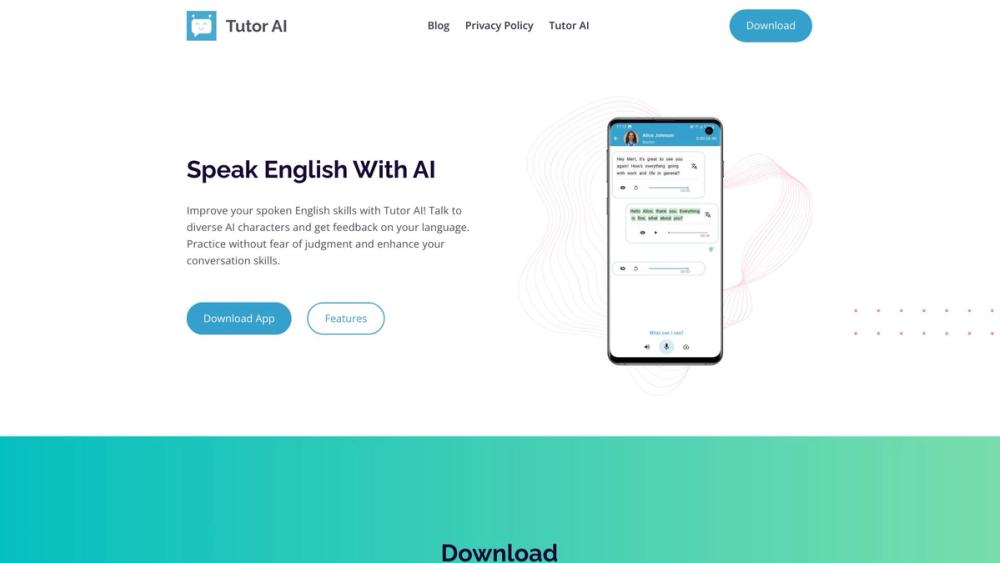 image for Tutor AI - Speak English With AI