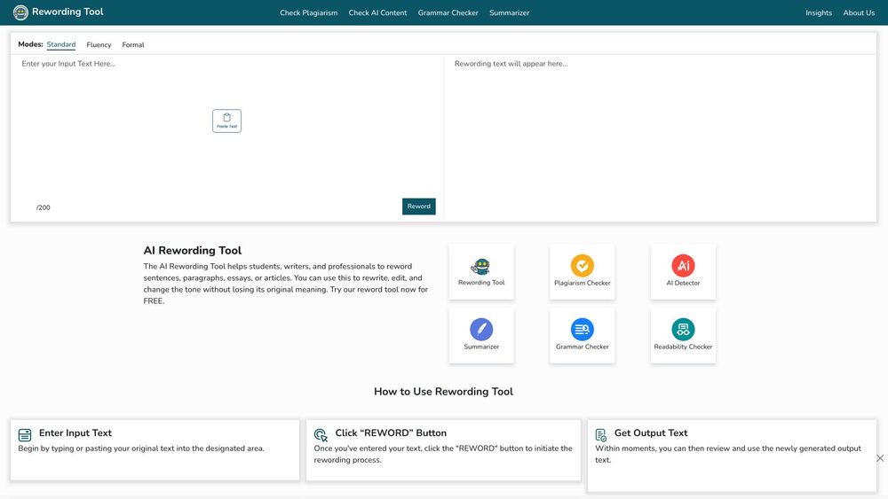 image for Rewording Tool
