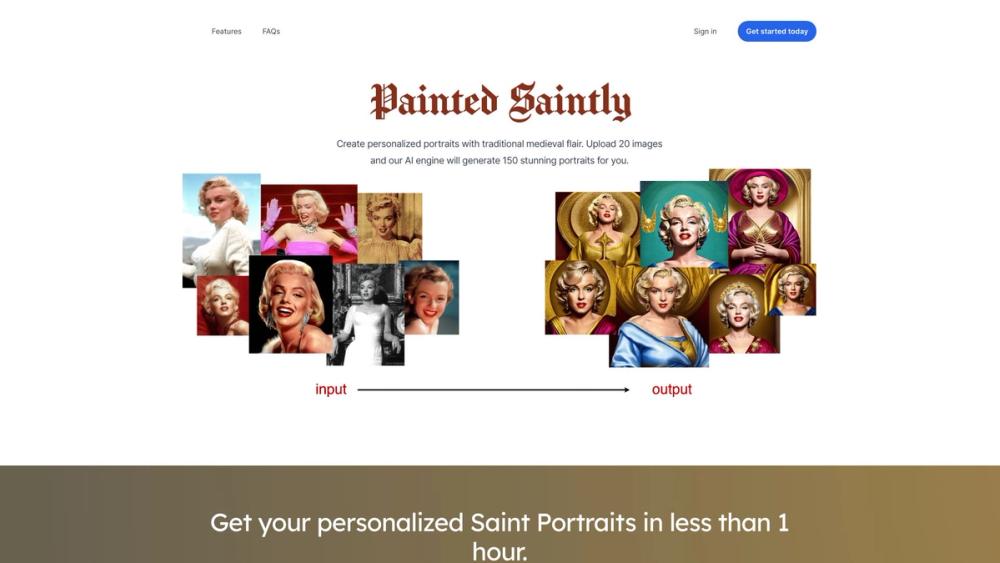 image for Painted Saintly