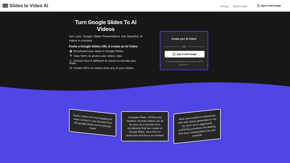 image for SlidesToVideos.com
