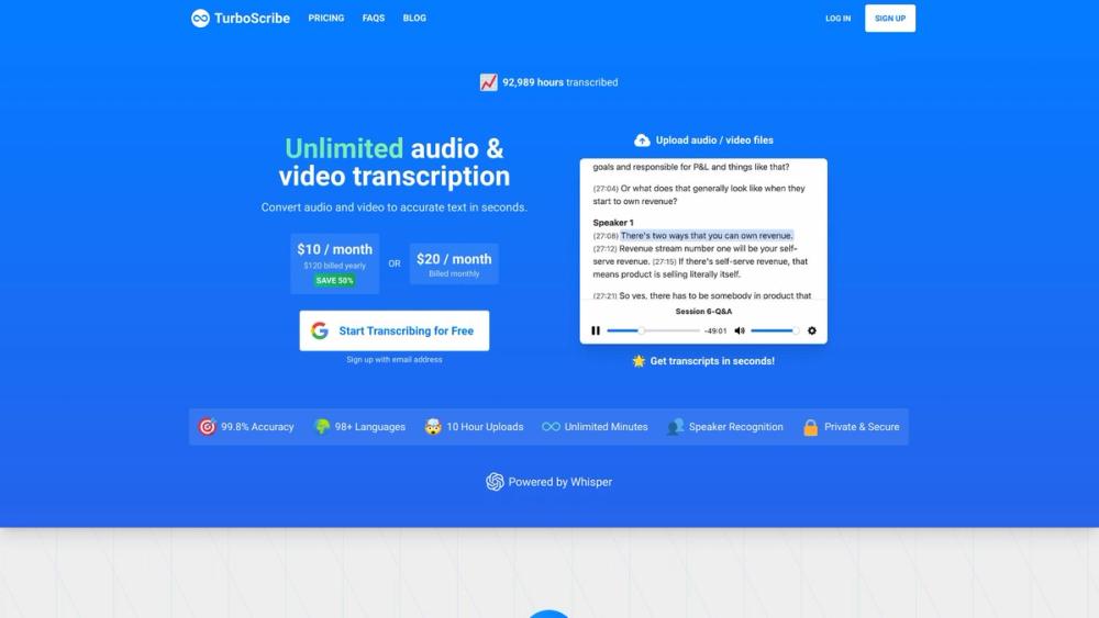 image for TurboScribe