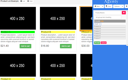 image for Agenty - Advanced Web Scraper