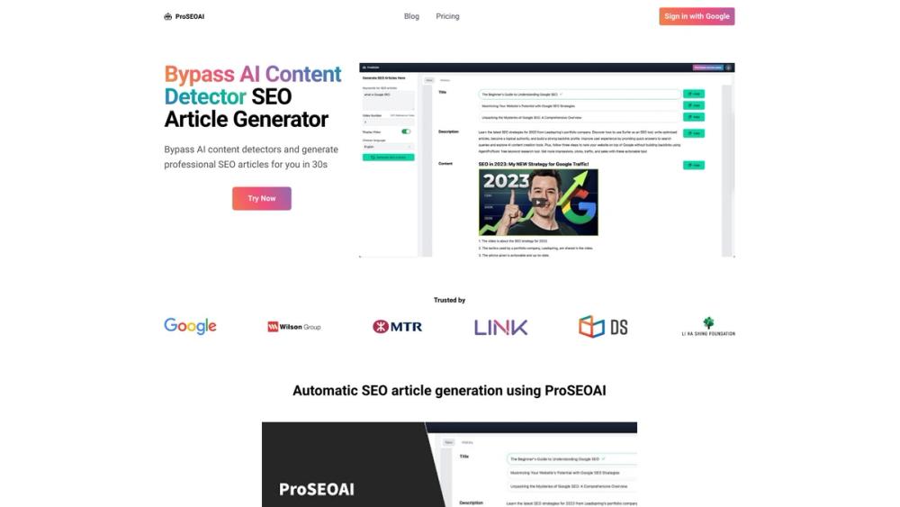 image for ProSEOAI