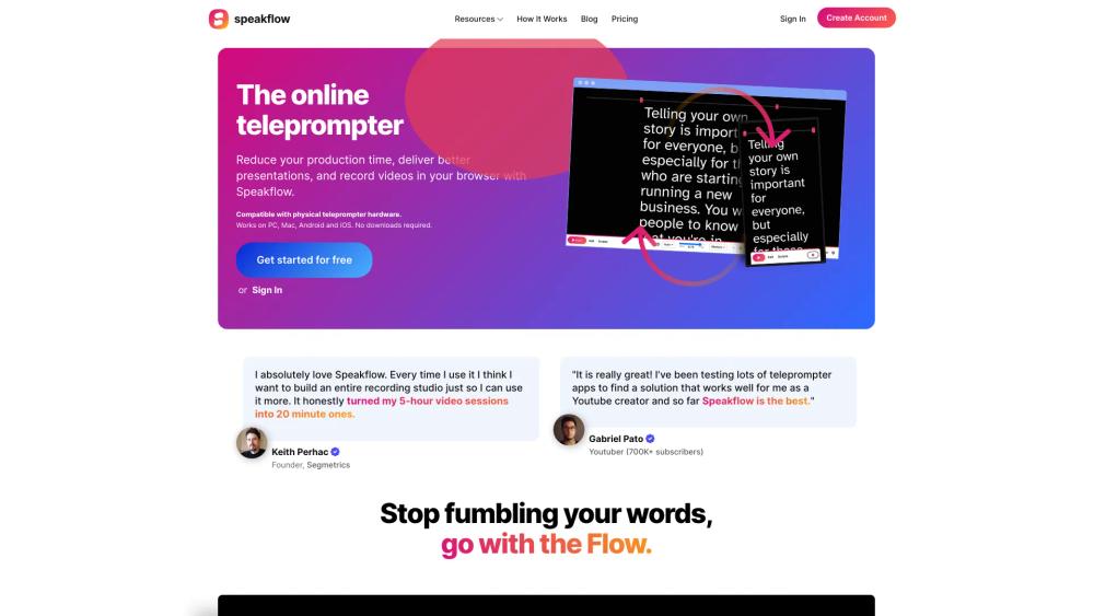 image for speakflow.com