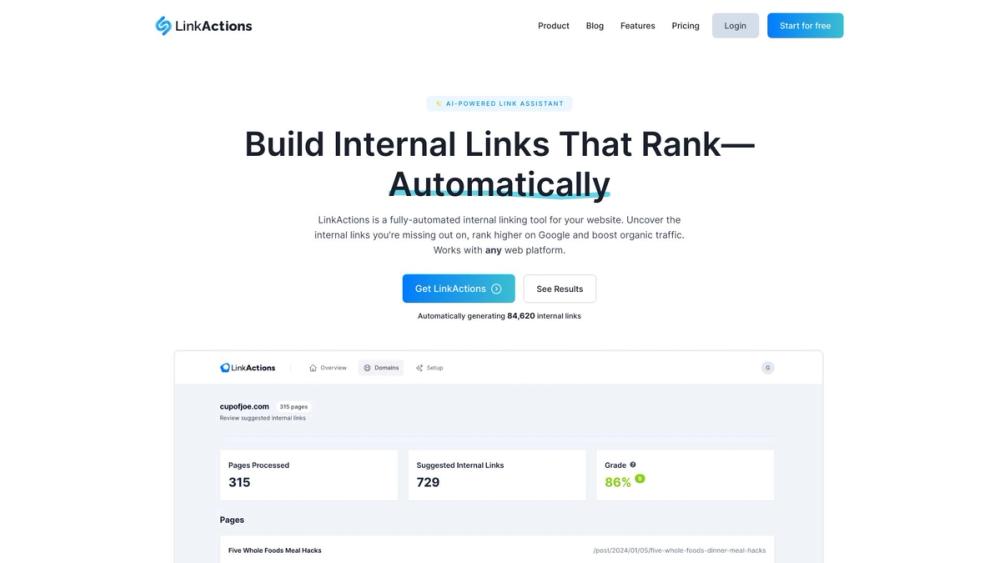 image for Linkactions