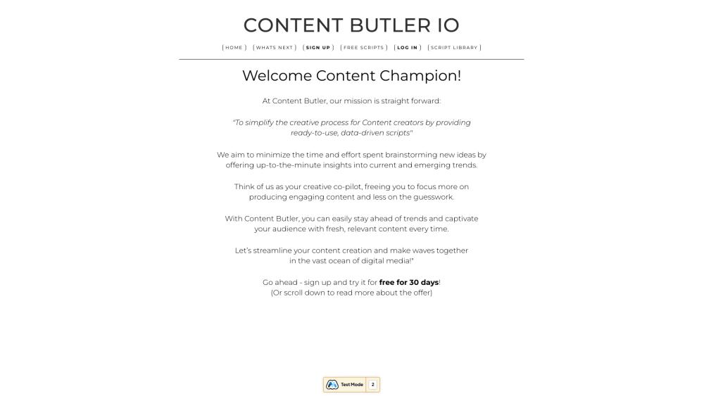 image for Content Butler IO
