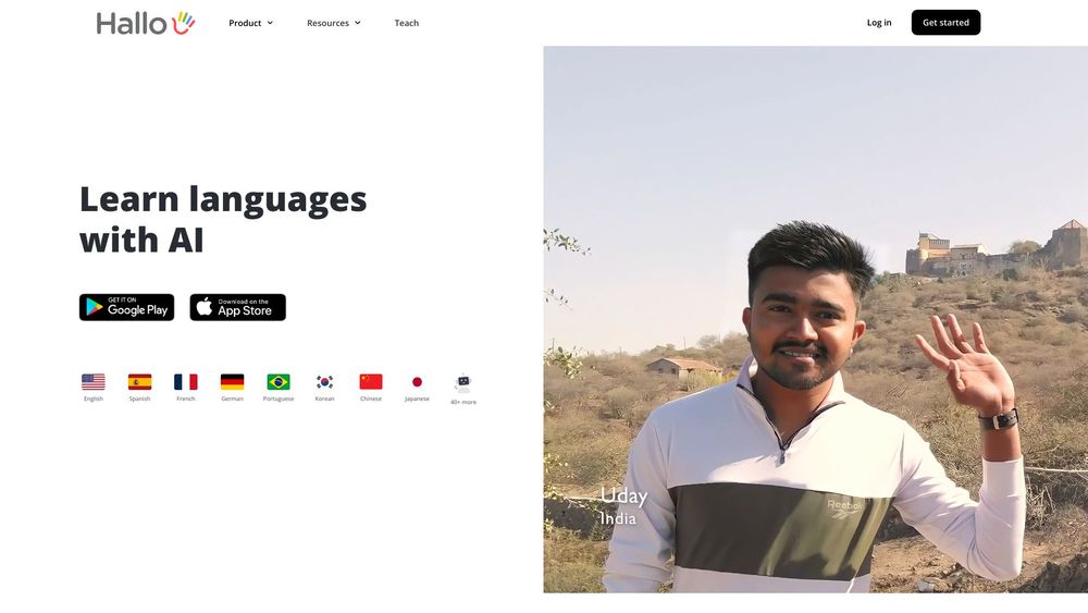 image for Hallo - AI Language Learning