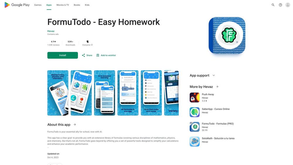 image for FormuTodo - Smart Homework Aid