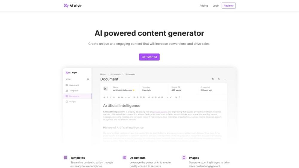 image for AI Wrytr