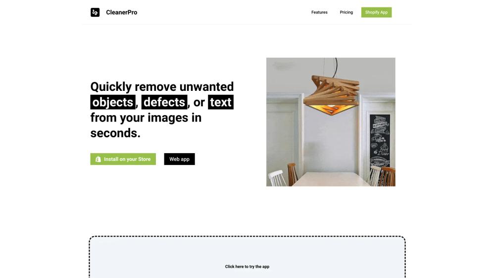 image for CleanerPro Image Editor