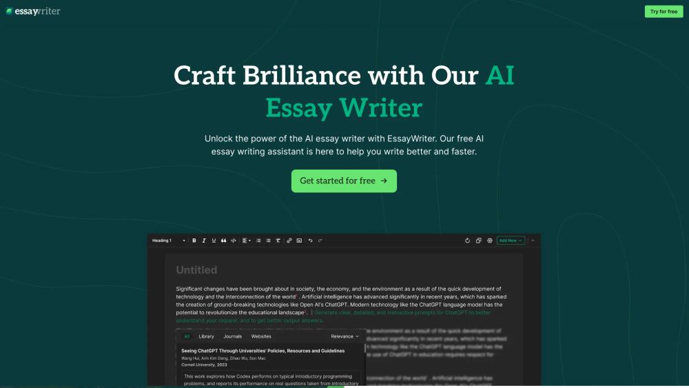 image for EssayWriter