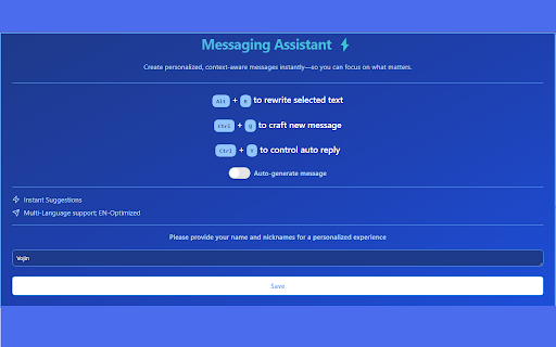 image for Messaging Assistant 🚀