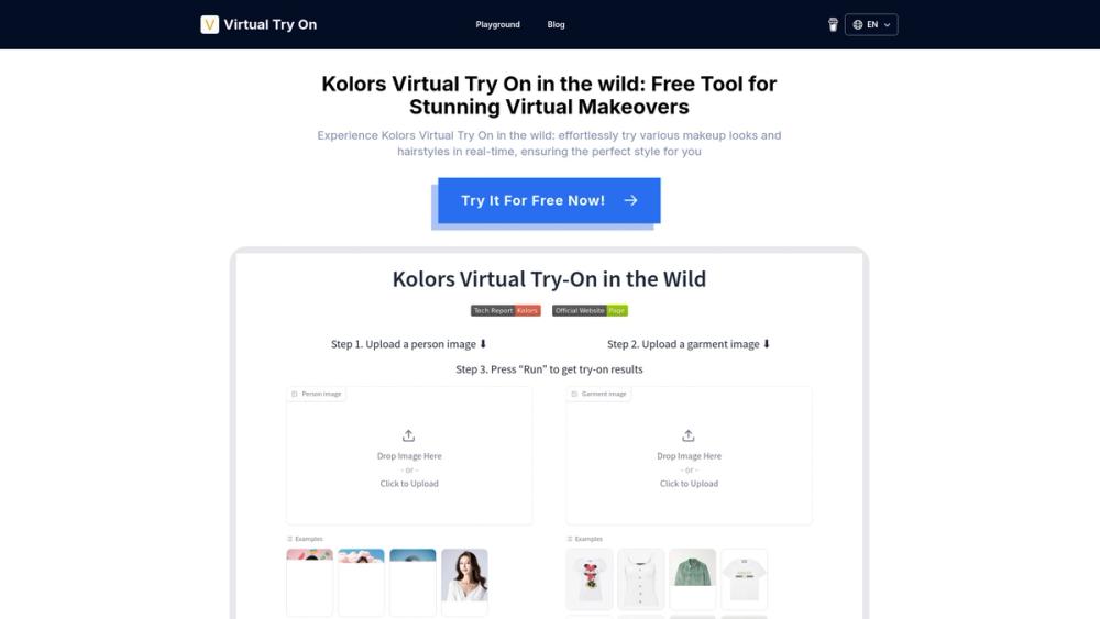 image for Kolors Virtual Try On AI