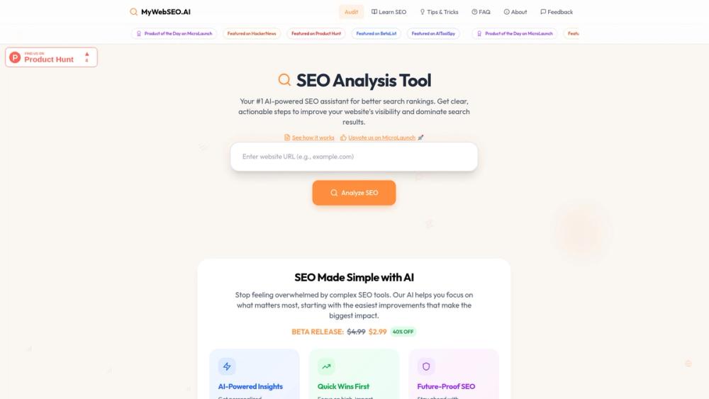 image for MyWebSEO.AI