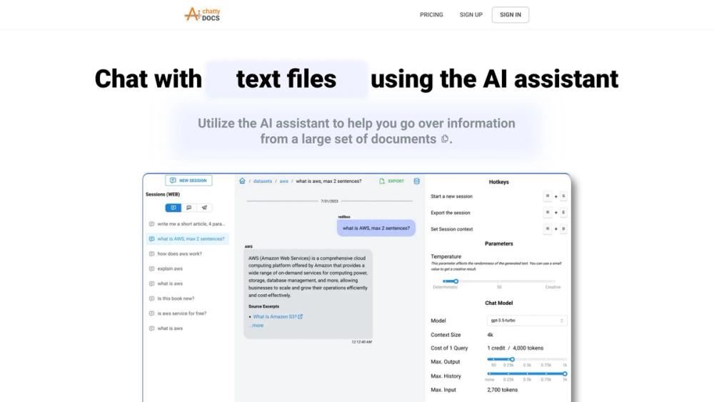 image for ChattyDocs