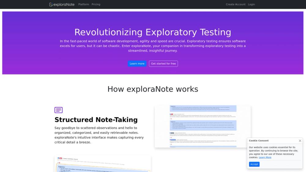 image for exploraNote