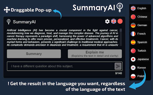 image for SummaryAI