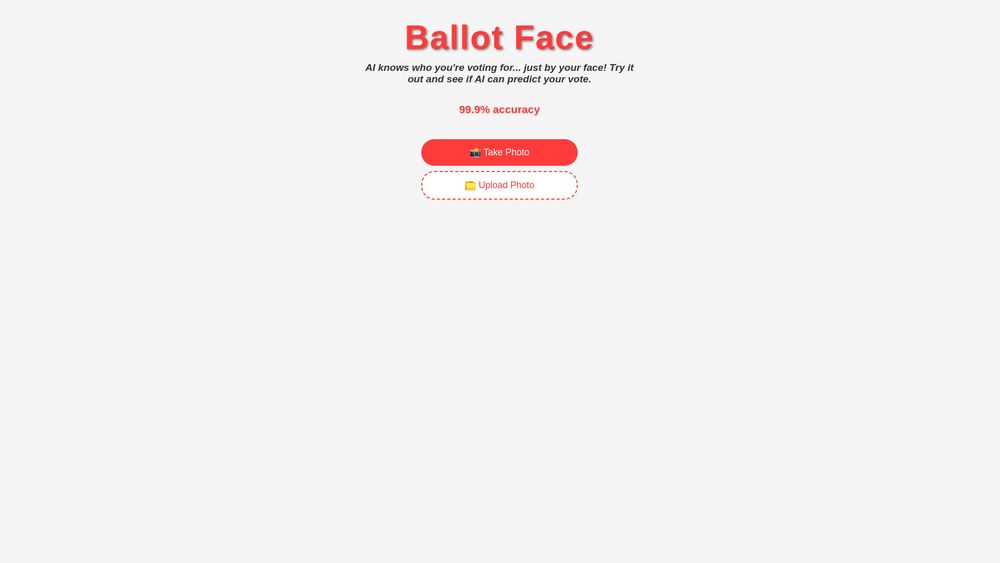 image for Ballot Face