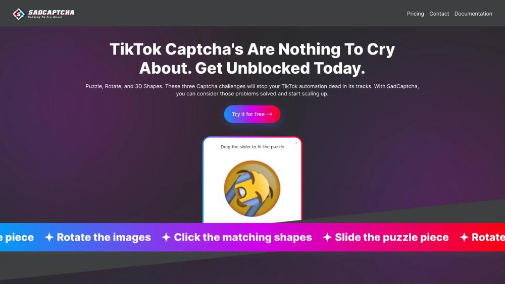 image for TikTok Captcha Solver API