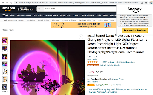 image for AI Amazon Review Summarizer