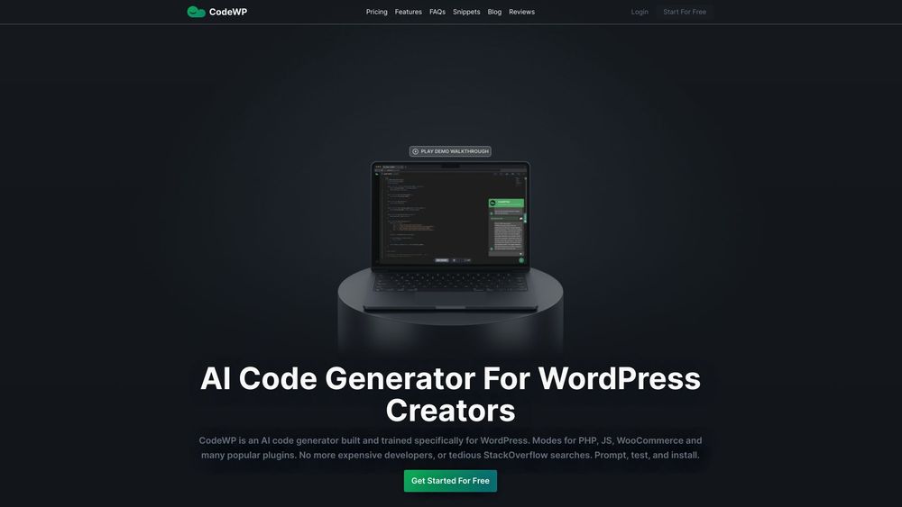 image for CodeWP AI