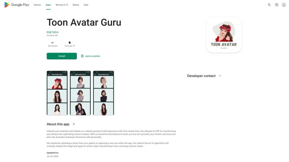 image for Toon Avatar Guru