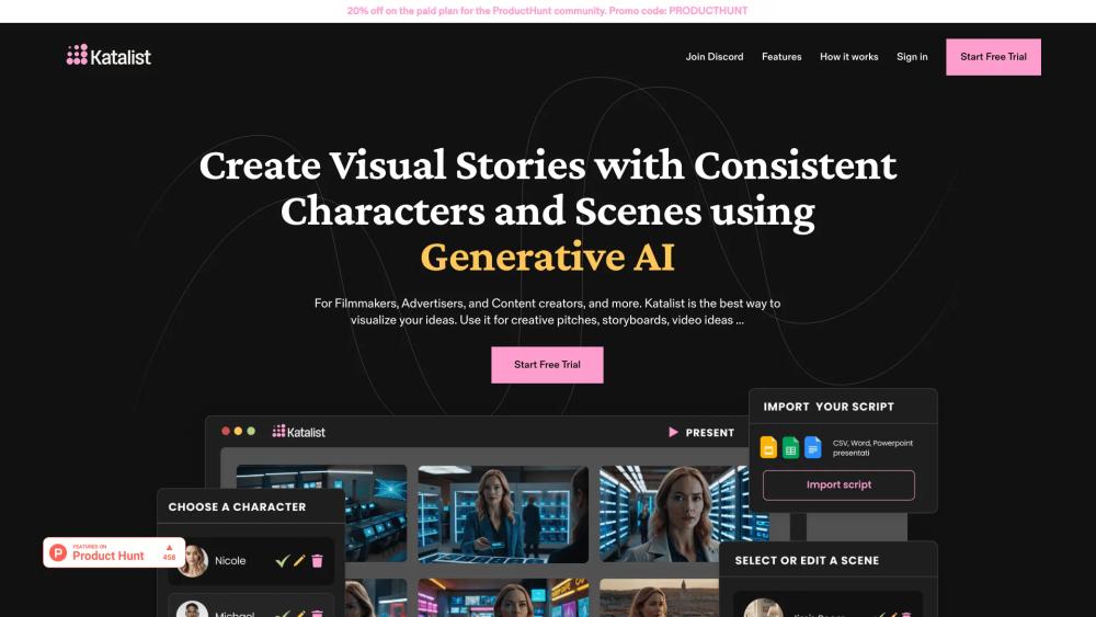 image for Katalist AI Storytelling Studio