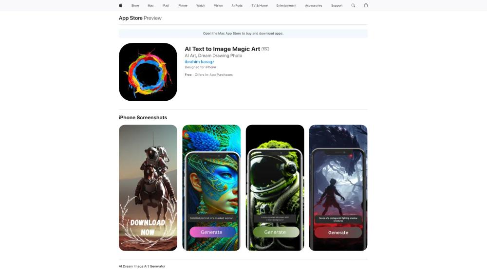 image for AI Text to Image Magic Art