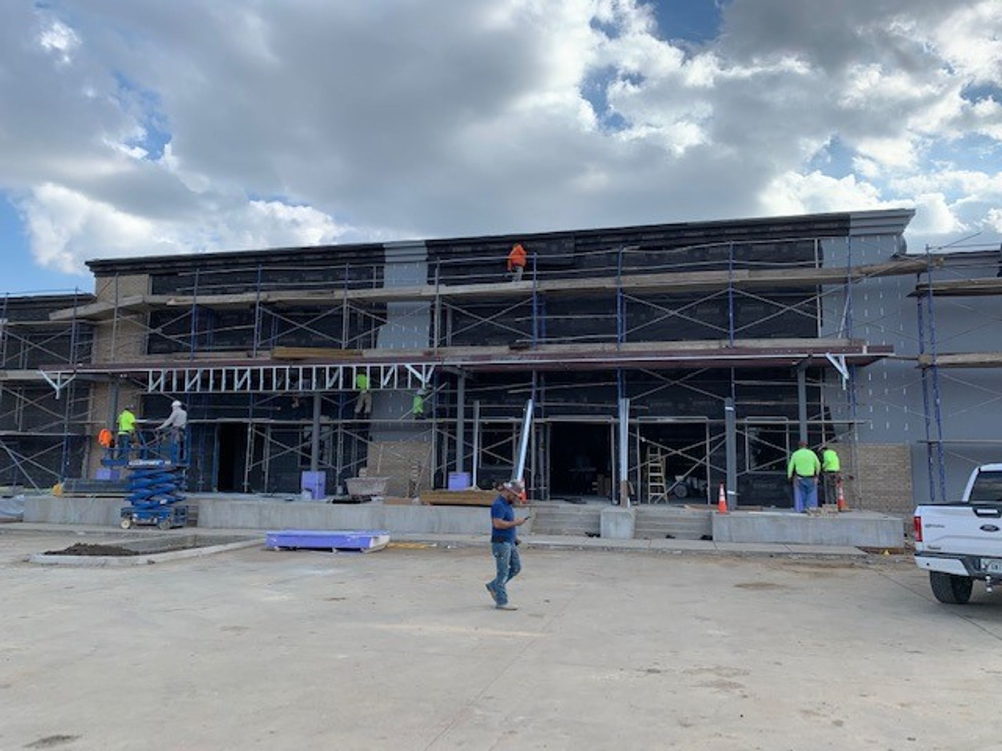 Family D.R.E.A.M. Center, build progression photos, photo 18 of 23