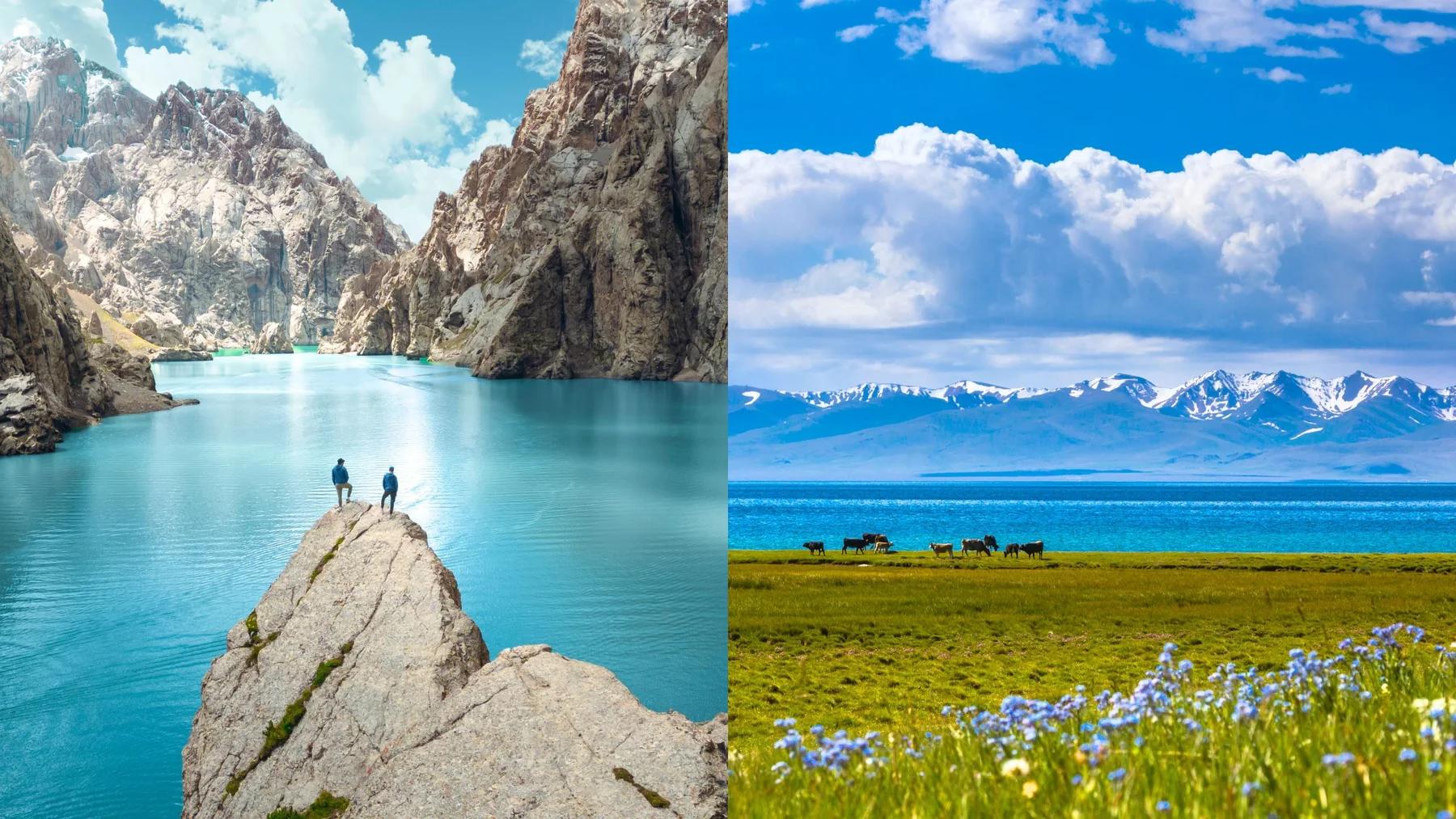 Kel Suu and Son Kol lakes area, Kyrgyzstan - photo from the official gallery of the 4 day private tour