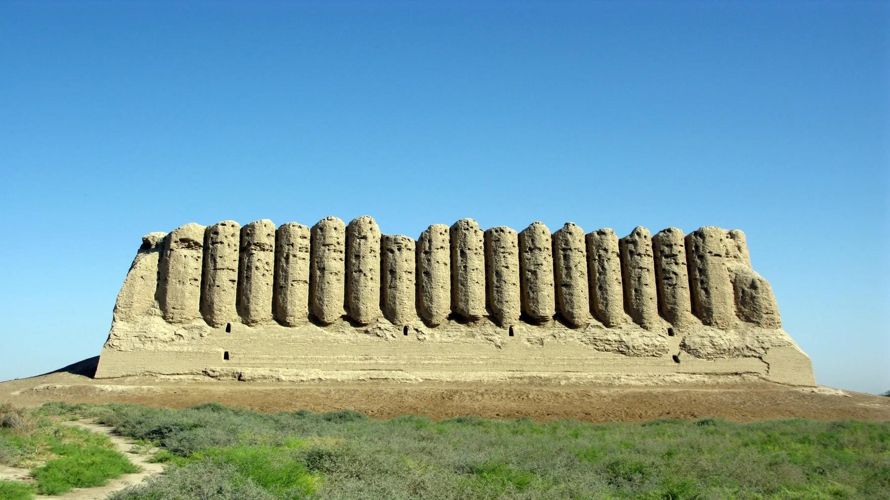 Big Kyz Kala fortress in Turkmenistan