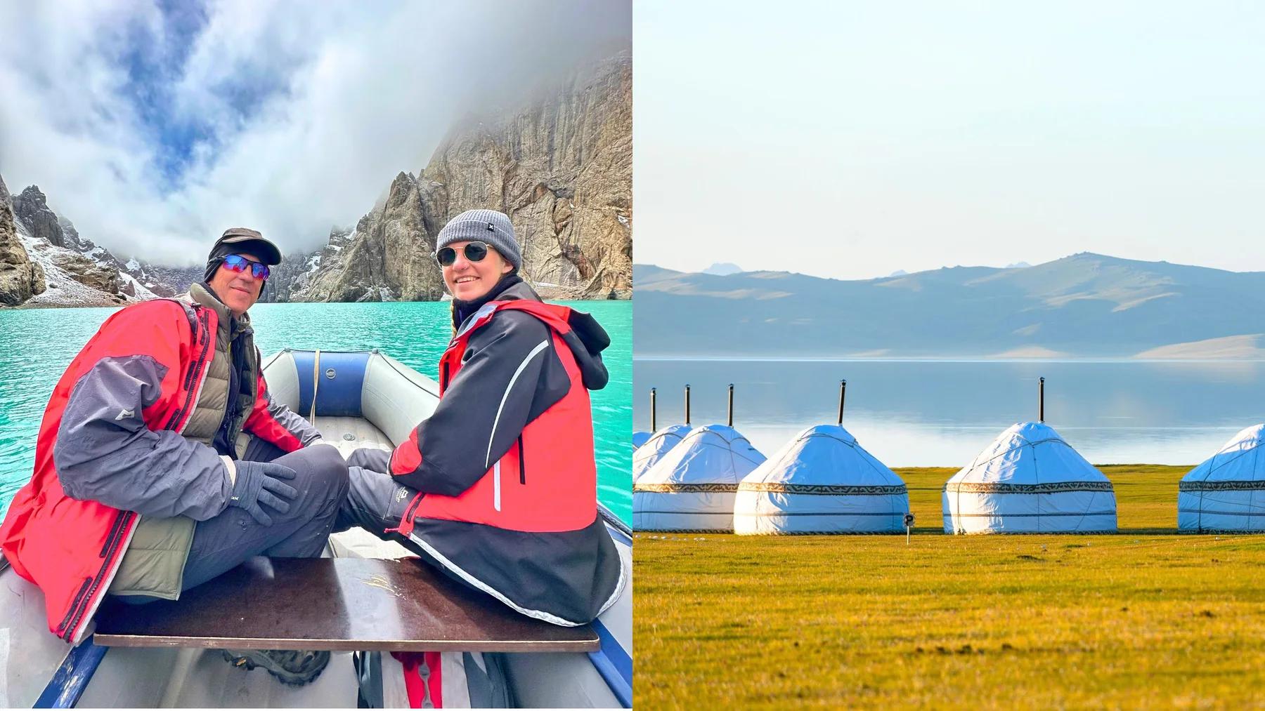 Kel Suu and Son Kol lakes area, Kyrgyzstan, on the 4 day private tour