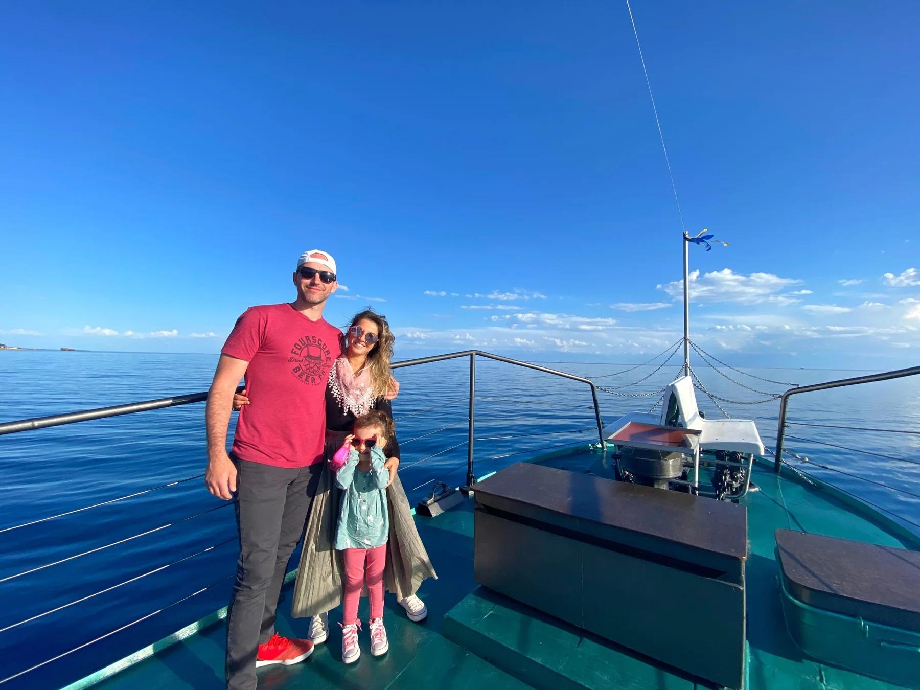 Issyk Kul lake, Kyrgyzstan, on the 3 day private tour
