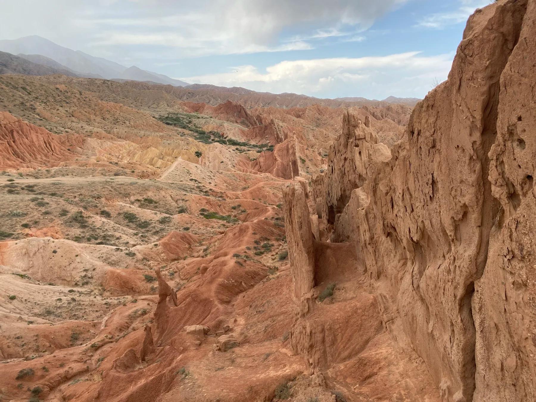 Skazka canyon in the Issyk Kul region
