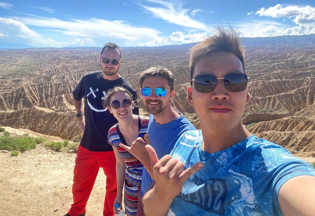 Issyk Kul south coast group tour, Kyrgyzstan