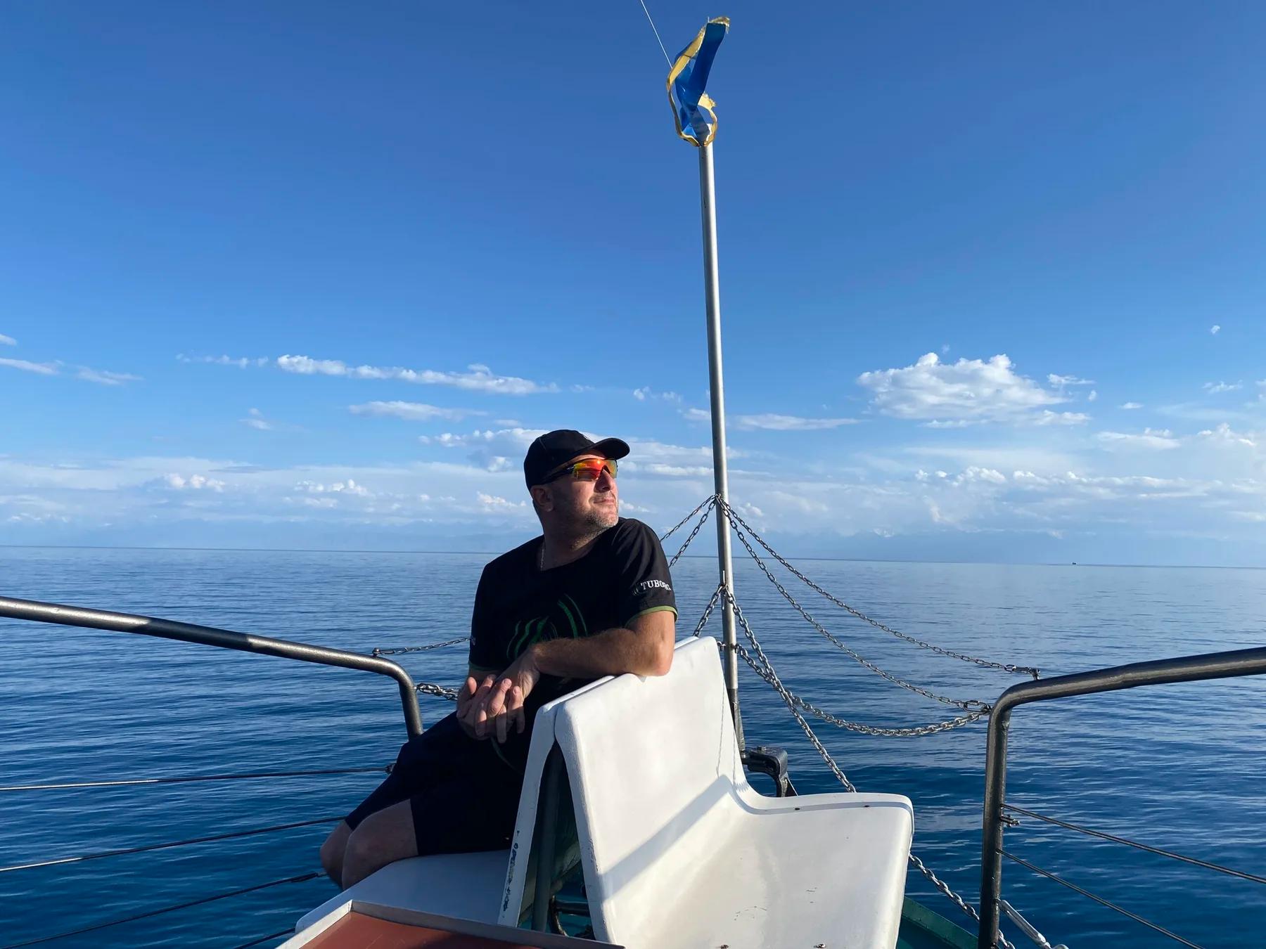 Issyk Kul lake, Kyrgyzstan, on the 5 day private tour