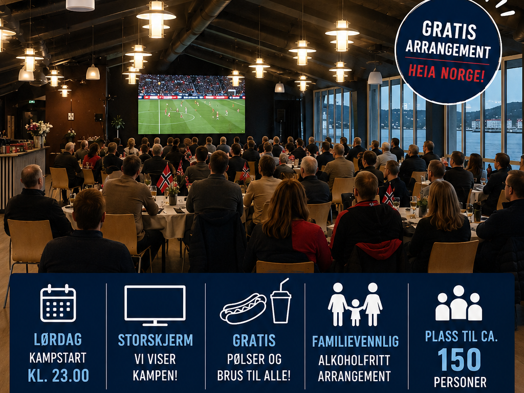 Gratis fotballfest på Havnerommet
