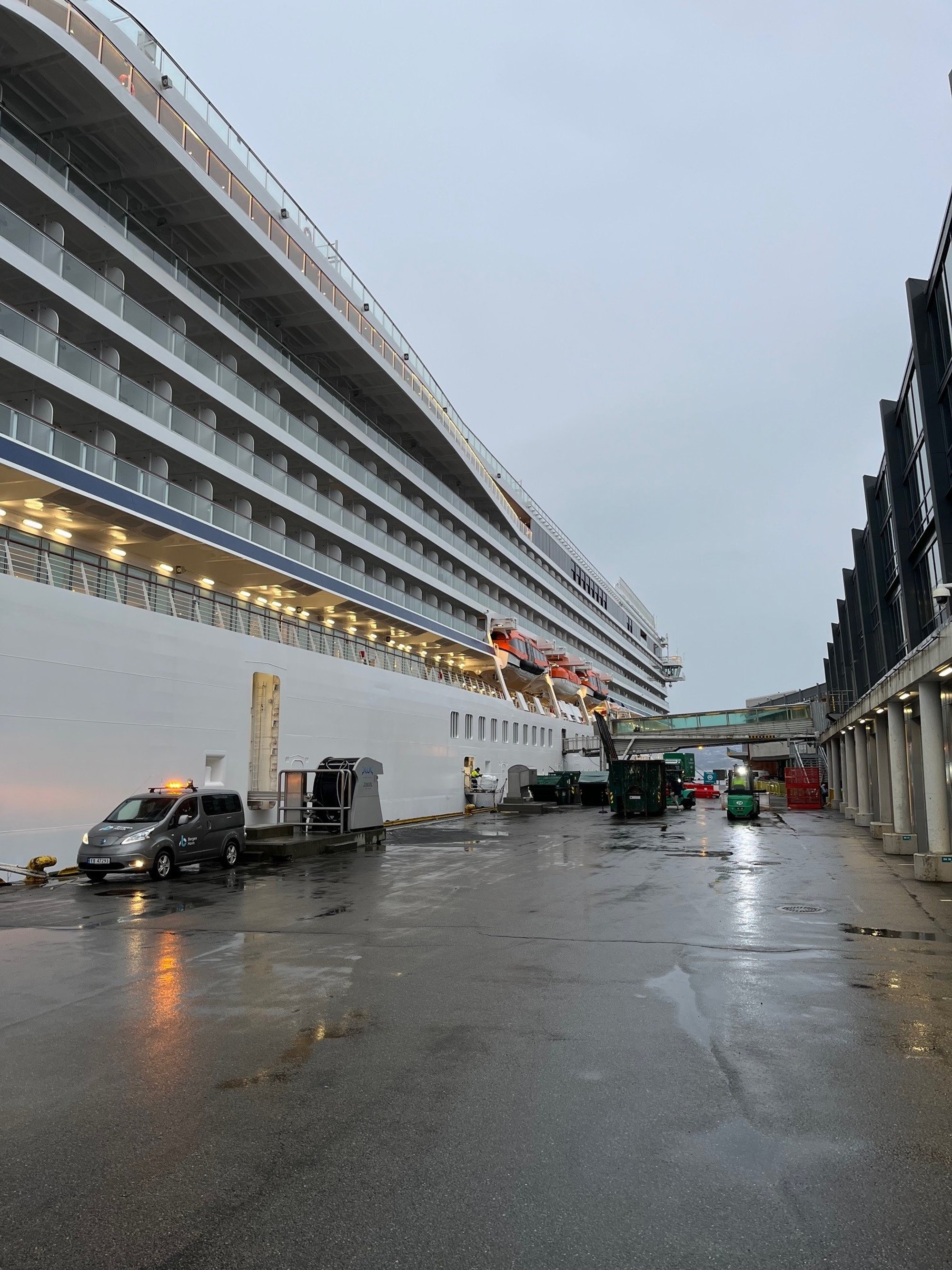 Viking Vela for the first time in Bergen