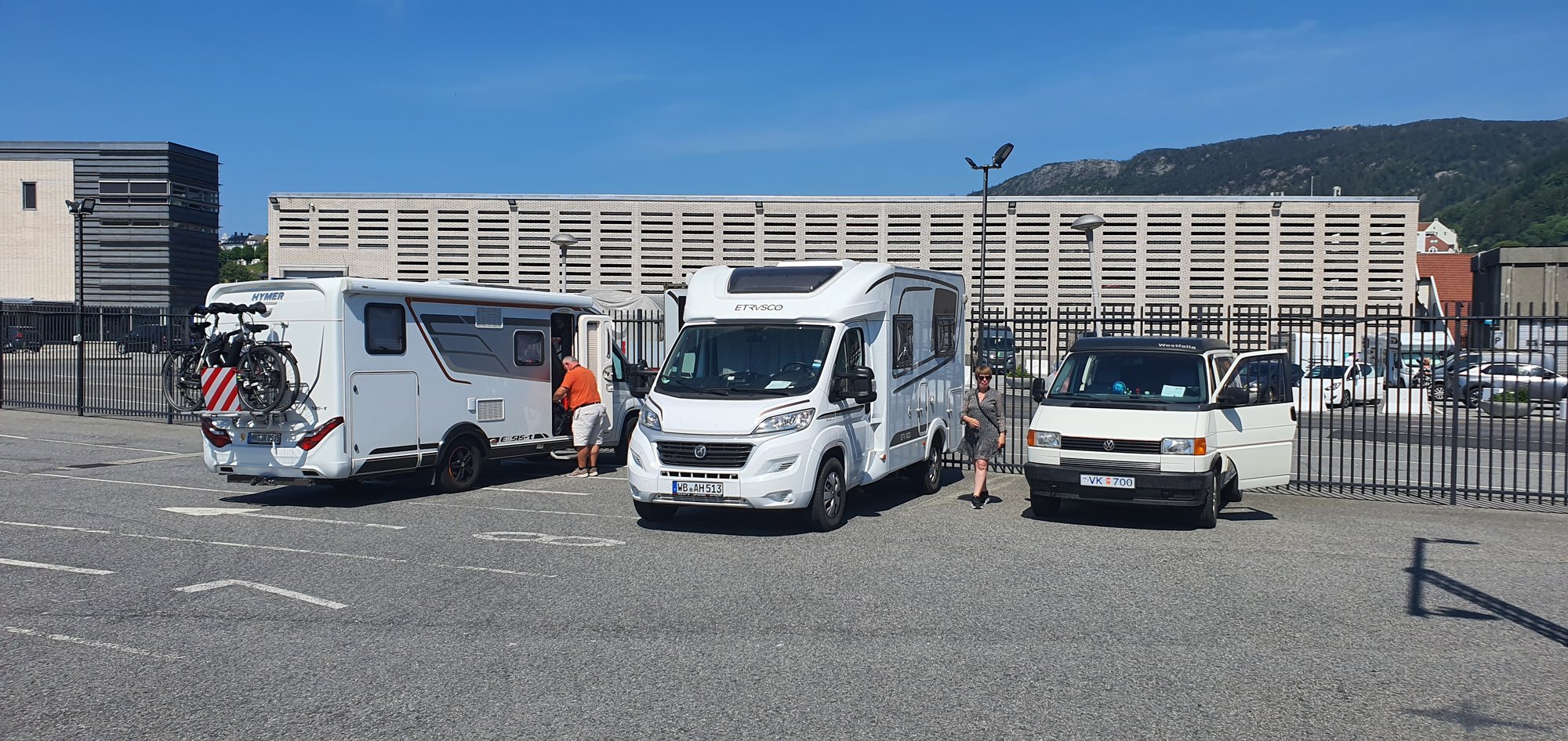 Bergen Havn tilbyr utvidet  dagparkering for bobiler