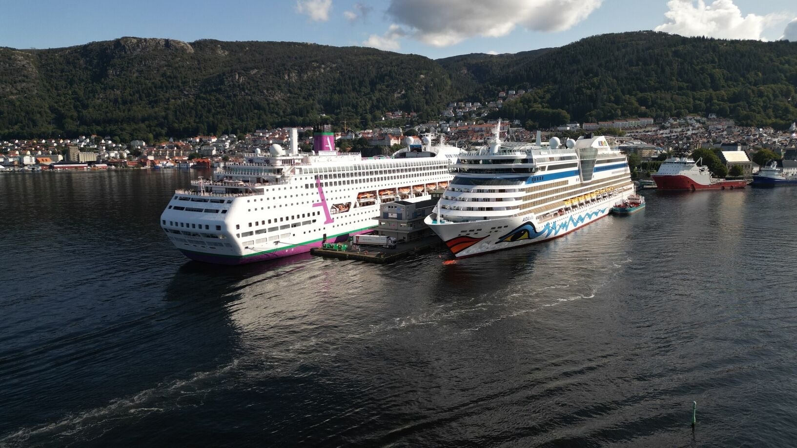 Many cruiseguests to Bergen this summer