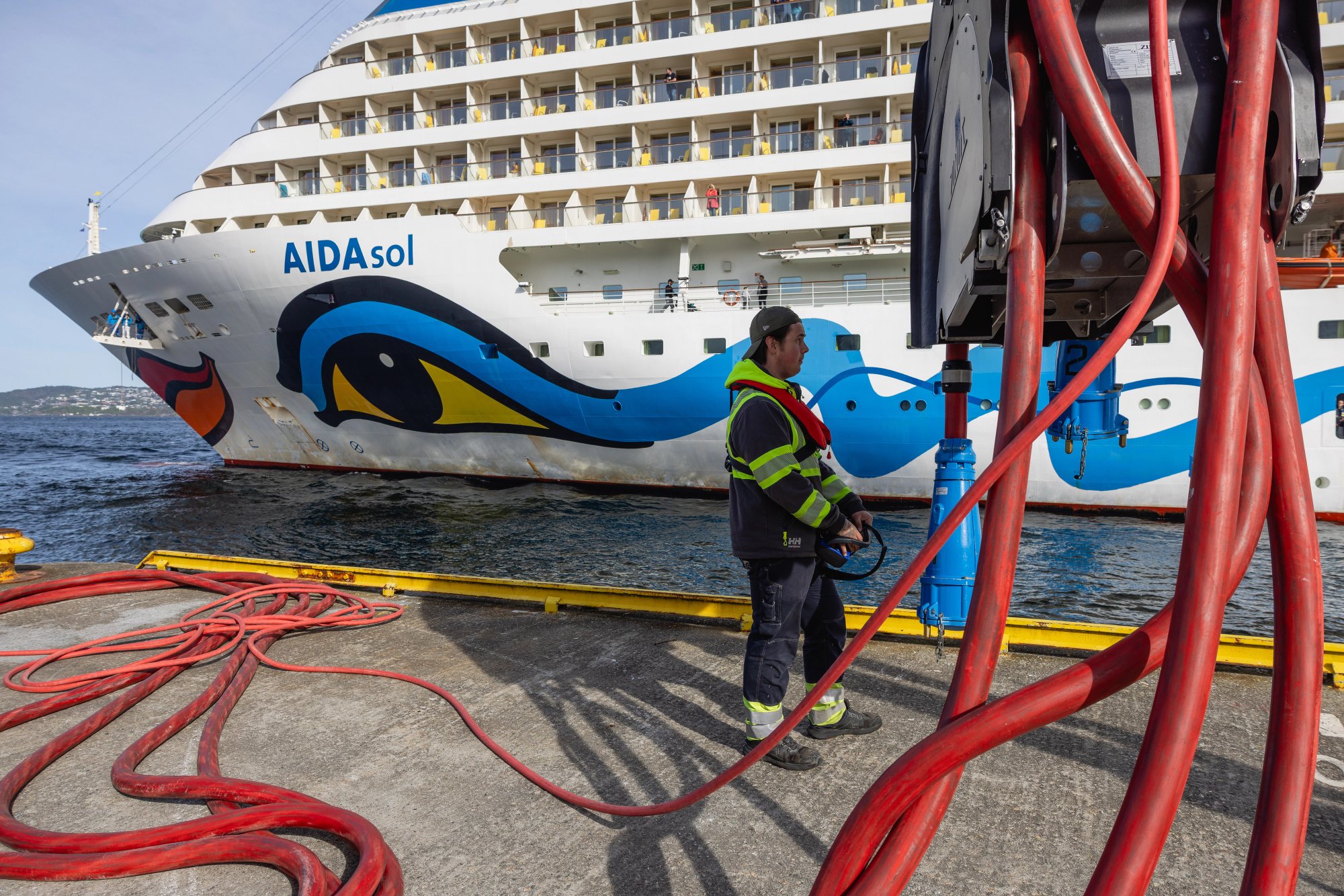 Bergen Havn har markert seg som en foregangshavn innen landstrømutbygging