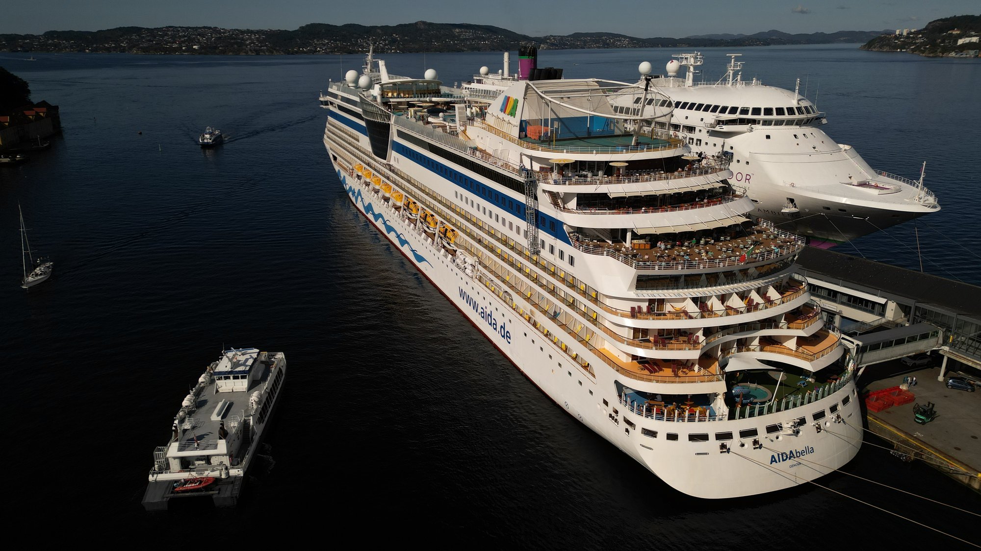 Mange cruisegjester til Bergen denne sommeren
