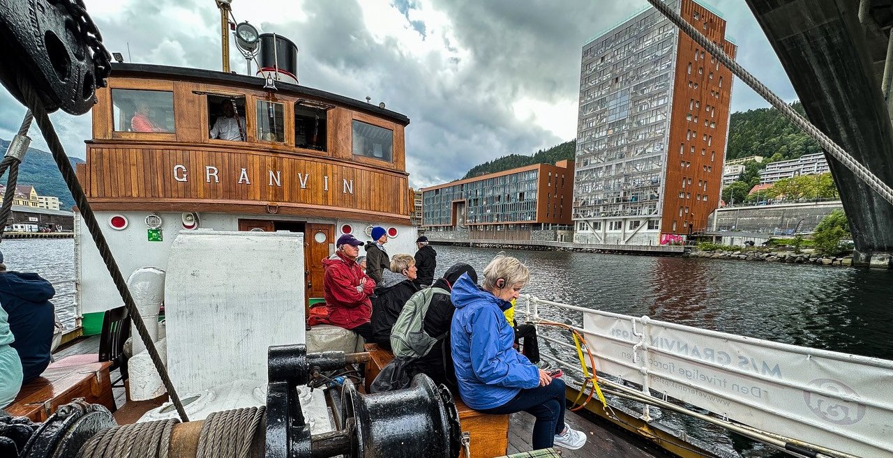 Vellykket prosjekt med veteranskipsturer for cruiseturister