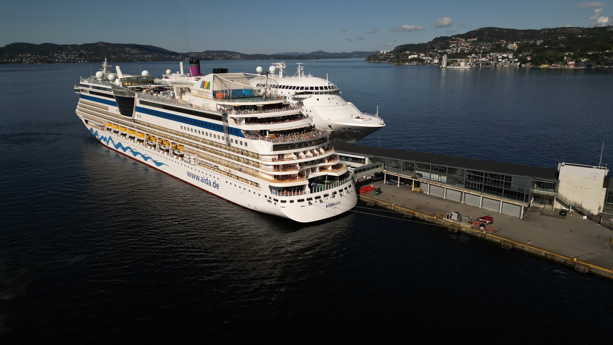 Flere cruiseturister til Bergen i år