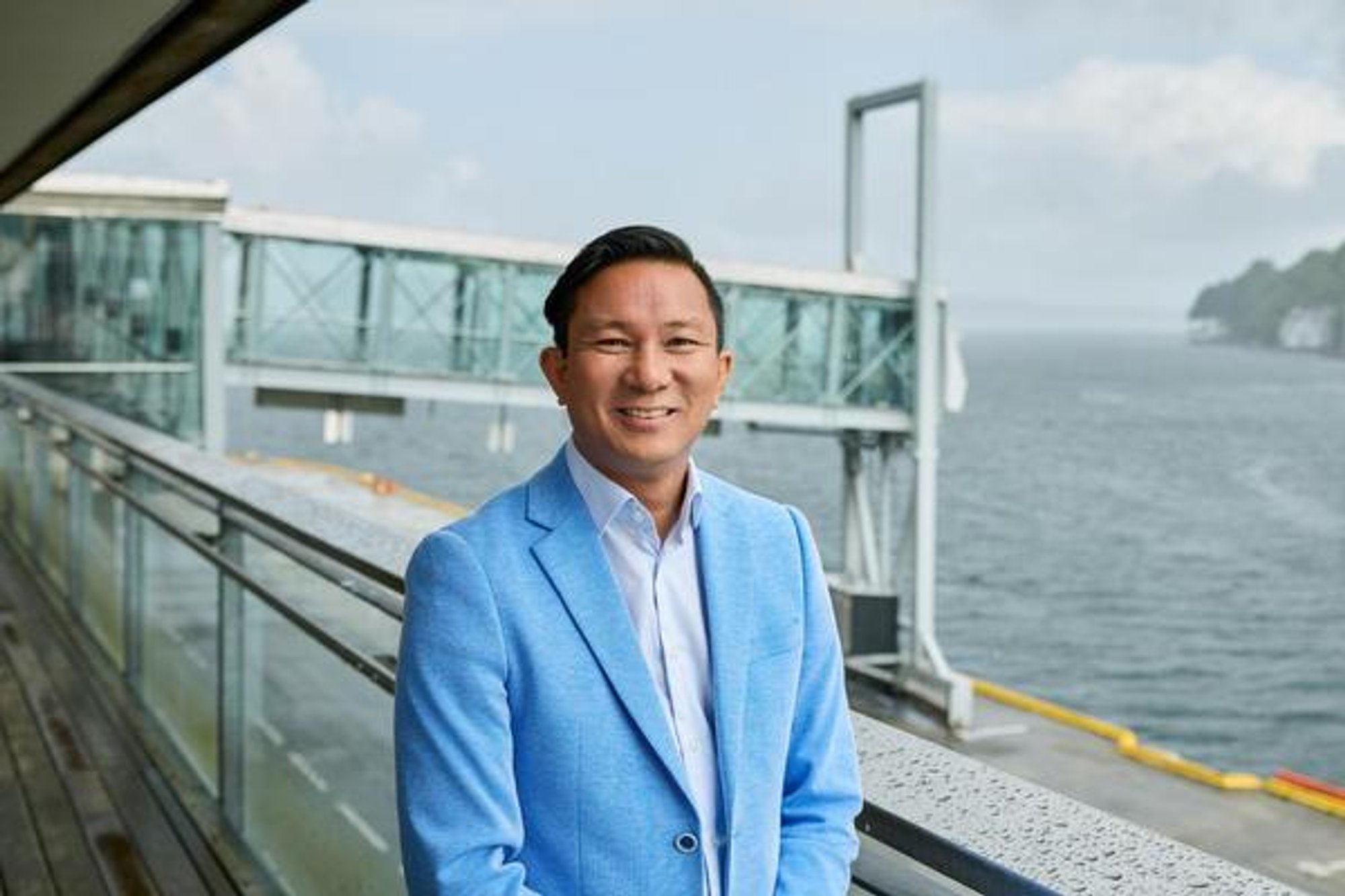 Mario Auran er bærekraftsansvarlig i Bergen Havn