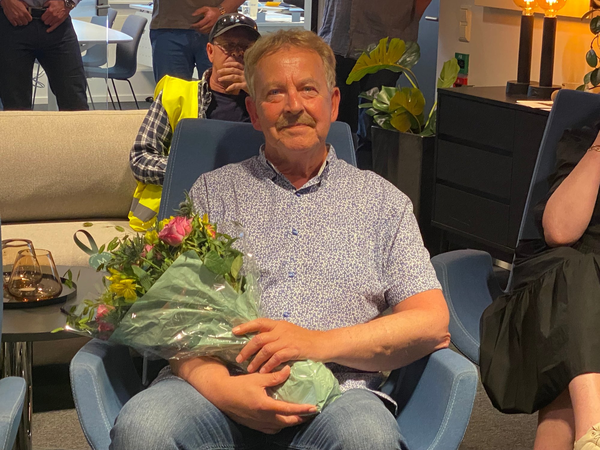 Stein Hauge har jobbet 50 år i Bergen Havn