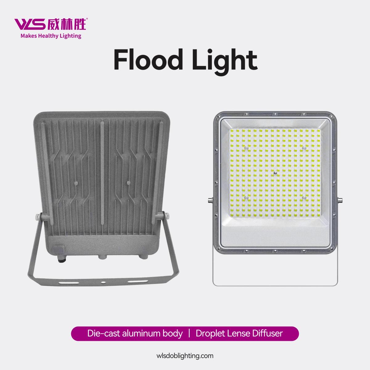 High-PF DOB DIP Switch Floodlight