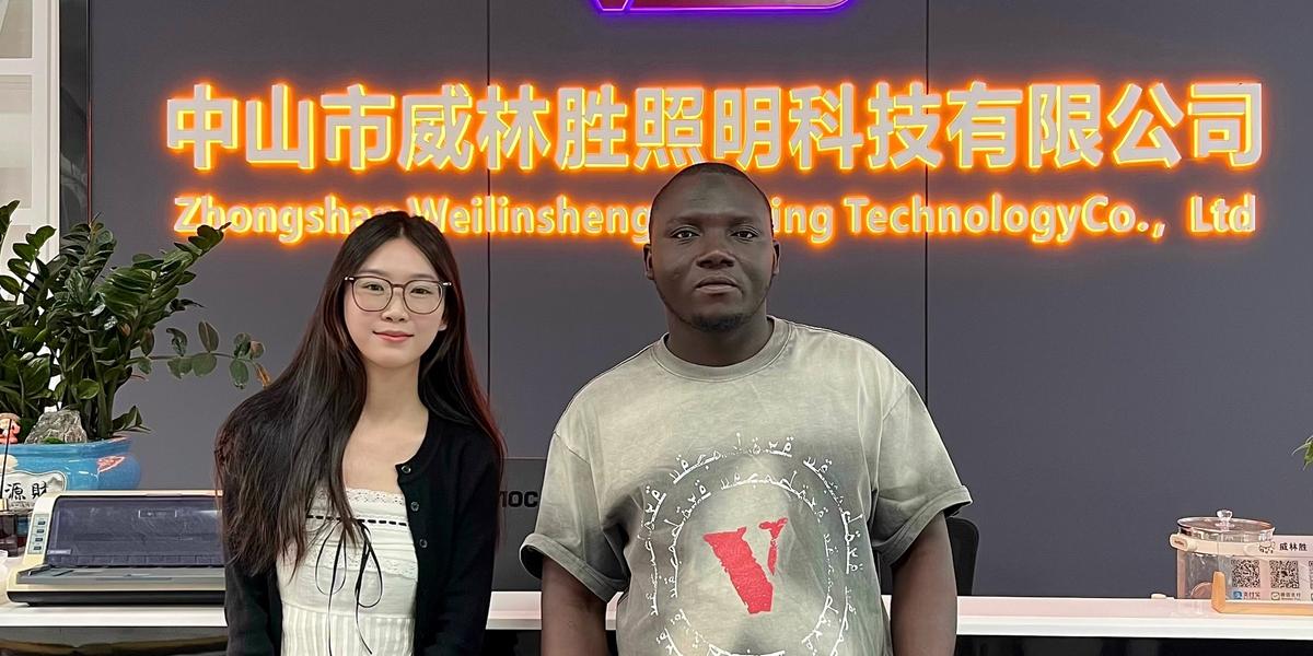 Tanzanian Client Visits WLS Lighting for Business Exchange